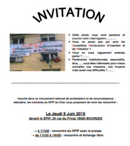 invitation SPIP Bourges