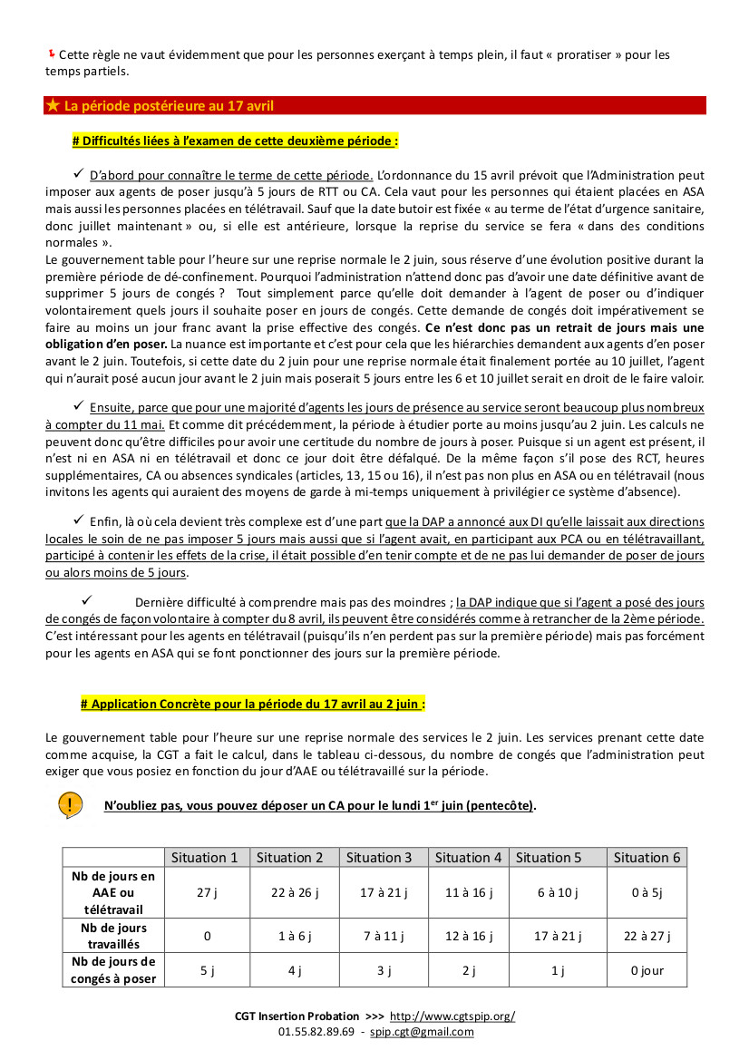 Rachat De Rtt Fonction Publique Mai 20 – Info Ponction et proratisation RTT VF lissée mise en page